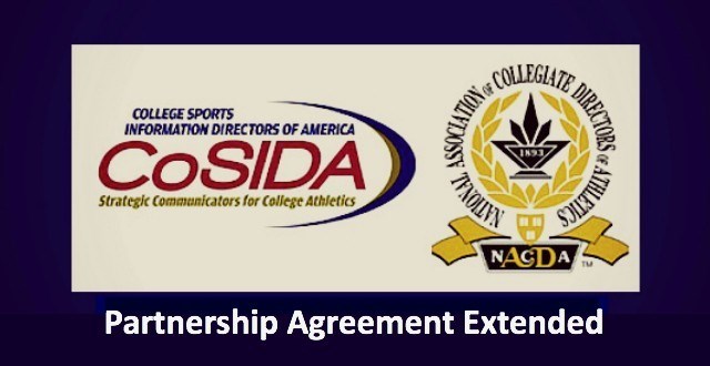 CoSIDA and NACDA Extend Partnership Through 2022